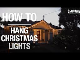 How To Hang Christmas Lights - Bunnings Warehouse