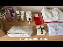 (SUB) a huge aesthetic shopping haul 🍁 | k–beauty, cos, dior.. / everything ı’m loving 🧣 ♥️