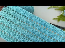 The most beautiful and UNIQUE crochet pattern you've ever seen! easy crochet blanket for beginners