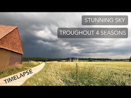 Sky TIMELAPSE  [4 seasons in 8 minutes]