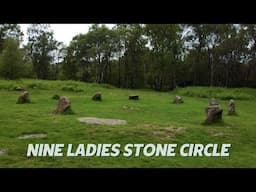 Stunning Drone Footage of Nine Ladies Stone Circle & Earl Grey Tower | Peak District Views