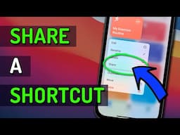 How To Share a Shortcut on your iPhone