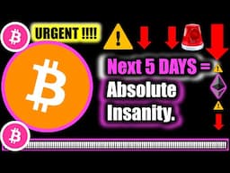 ⚠️INSANE!!!⚠️ *NEXT 5 DAYS* BITCOIN PRICE ANALYSIS!⚠️Crypto BTC Prediction/Cryptocurrency News Today