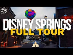 Disney Springs Orlando Florida 4k Full Tour Walt Walt Disney World