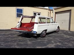 Factory Rear Open Roof Station Wagon ! 1964 Studebaker Wagonaire on My Car Story with Lou Costabile