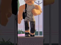 EVERYONE LOVES THE BAD BOY AT SCHOOL 😍 #roblox #shorts #berryave