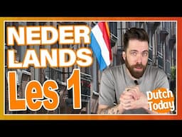 DUTCH LESSON #1 // NEDERLANDSE LES #1 // A1 NT2