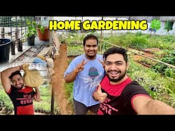 Home Gardening Vlog New Hobby Planting Plants | Gardening Vlog | Kannada Vlog | TheGeekIndia #decor