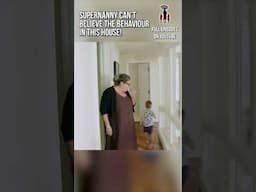 Supernanny can't believe the behaviour in this house! 🫣 #jofrost #familysos #supernanny #family