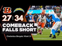 Bengals Comeback Falls Short, Playoff Hopes Hanging By A Thread | NFL Week 11 Postgame