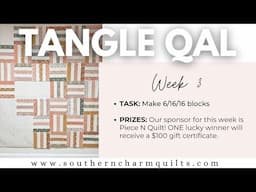 Batch Sewing Your Scrappy Quilt Blocks! | Week 3 TANGLE QUILT ALONG