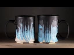 Making a NERIKOMI FLAME MUG From Start to Finish