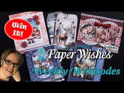 5 Sweet Card Ideas Using Christmas Pocket Pads by Hunkydory Crafts