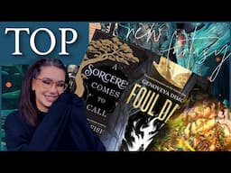 TOP 5 NEW FANTASY BOOKS 🧙🏼‍♀️ Quarters 2 and 3