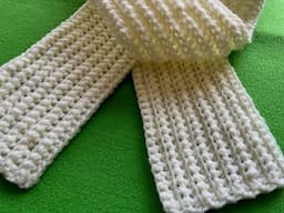 Crochet Scarf Tutorial | ONE ROW REPEAT #crochet