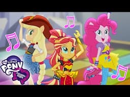 Equestria Girls aprendem uma nova rotina de dançae💃🪩 4 HORAS | My Little Pony em português | |