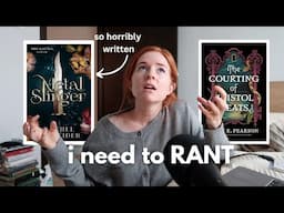 i hated books i thought i would love 😞 booktok rant review, metal slinger, bristol keats