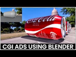 Create CGI Ads using VFX in Blender