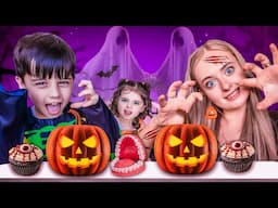 OUR OFFICIAL HALLOWEEN HOUSE TOUR - Decorating our house with Noah & Hazel *Scary*