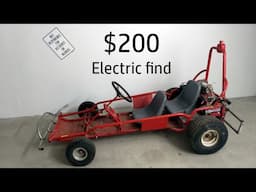 $200 electric kids go kart