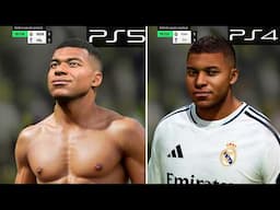 EA FC 25 PS5 vs PS4 Comparison! (Gameplay, Graphics, Player Animation, and more!)