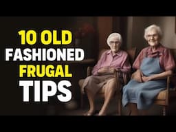 10 Old Fashioned Frugal Living Tips