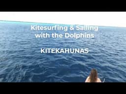 KITEKAHUNAS - Dolphins Paradise encounter Kitesurfing & Sailing Zanzibar