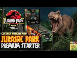 Jurassic Park Legends Pinball 4KP Premium Starter - FIRST LOOK & Setup