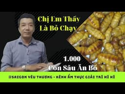 Tới Công Chuyện Với Món Nhộng Tằm Xúc Bánh Đa || @SaiGon Yêu Thương