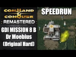 SPEEDRUN: GDI Mission 8 B - Dr Moebius (Original Hard) - Command and Conquer Remastered