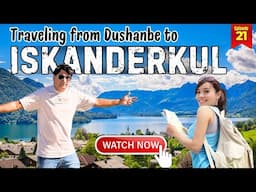 Finely Traveling from Dushanbe to Iskanderkul - Tajikistan Travel Vlog by Life Of Hashmi