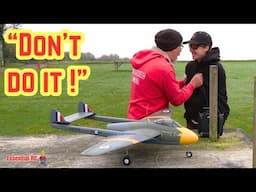 DON'T DO IT ! Durafly D.H.100 Vampire V3 Scale EDF Jet