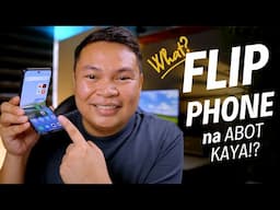 Infinix ZERO Flip - ABOT KAYANG FLIP PHONE! PANG-4k ProStable VLOG PA!