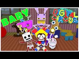 BABY DIGITAL CIRCUS THE MOVIE - MINECRAFT ANIMATION