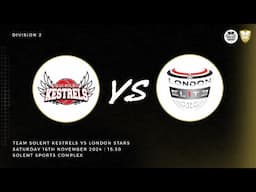 D2W - Team Solent Kestrels vs London Elite - 16.11.24