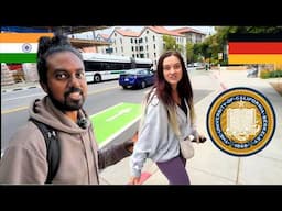 My Indian Husband Visits my University in California | UC Berkeley 🇩🇪 ❤️ 🇮🇳