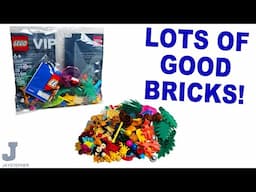 LEGO 2023 Summer Fun VIP Add On Pack 40607 Unboxing & Brick Exploration