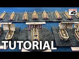 How to Paint Ancient Naval Galleys