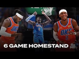 Our Best Shots from the 6 Game Homestand 🎥 | OKC Thunder