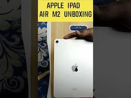 Apple iPad Air M2 Unboxing #shorts