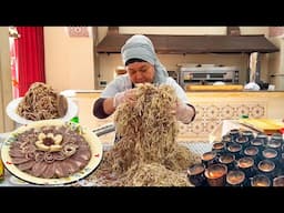 SHOCK!  COMPLEX and UNUSUAL Food in Uzbekistan | NARYN Complete Cooking TECHNIQUE