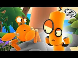 Orbit's A Little Crabby | Rob The Robot | Preschool Learning