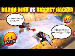 Finally Dhanu Dino Killed That Hacker🔥The Revenge Match in Free Fire in Telugu