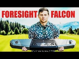 The BRAND NEW FORESIGHT FALCON IS HERE!!! [First Look, Set-Up, Unboxing, Launch Monitor Review]