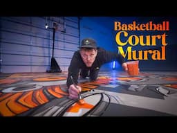 I Made a Basketball Court in my YouTube Studio!