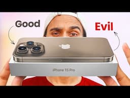 iPhone 15 - Apple is Good and Evil at the same time.