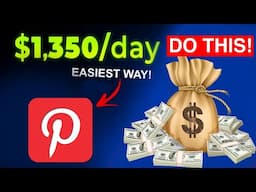 EASIEST $15,000+ Per Month With Pinterest Affiliate Marketing DOING NOTHING (FREE & EASY)