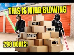 Vintage Star Wars Cards Abandoned Storage Unit