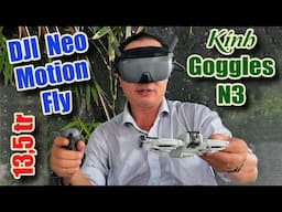 Mở hộp DJI Neo Motion Fly - Kính FPV Goggles N3 quá ngon và rẻ