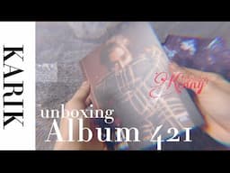 Karik | Unbox Album 421 #Karik #421 #kiu